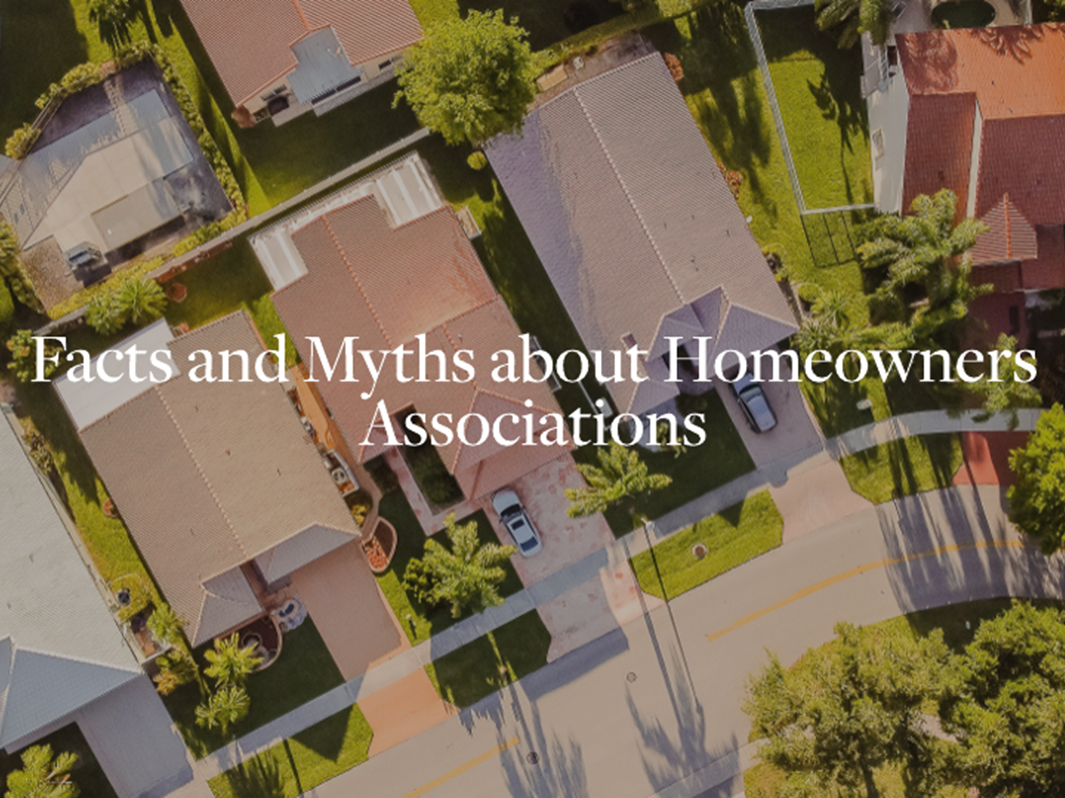  Homeowners Associations